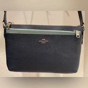 Coach Shoulder Purse with Additional Pouch